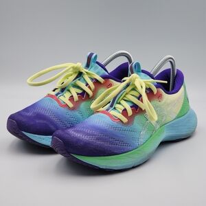 Asics "Gel-Nimbus Lite 2 Lam" Multi-Color Lightweight Running Shoes. Size 8.